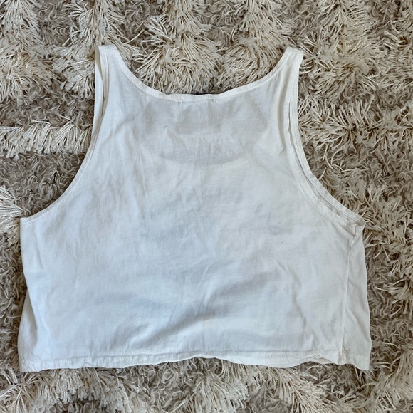Brandy Melville - Graphic Print Cropped Tank - Picture 4 of 4